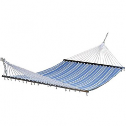 CA62001 Cotton Hammock With Wooden Bar